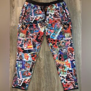NEW! Post Game Basketball Legends Athletic Pants-Michael Jordan, Kareem, Pippen